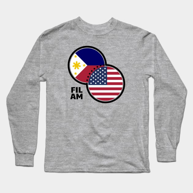 FIL-AM Long Sleeve T-Shirt by Jedidiah Sousa